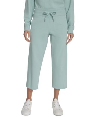 Calvin Klein - Women's Cropped Drawstring-Waist Pants