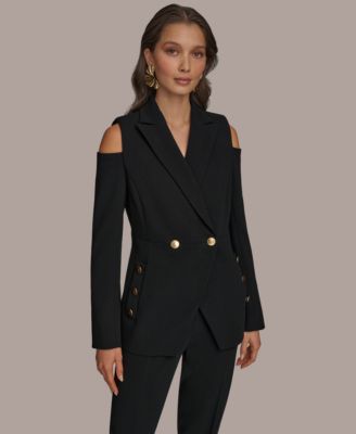 Donna Karan New York - Women's Cold Shoulder Blazer