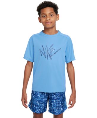 Nike - Big Boys Dri-FIT Short-Sleeve Logo Graphic Top