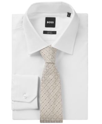 Hugo Boss - Men's Silk-Blend Jacquard Tie