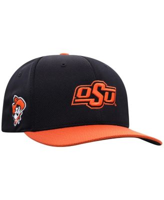 Top of the World - Men's Black Oklahoma State Cowboys Reflex Fitted Hat