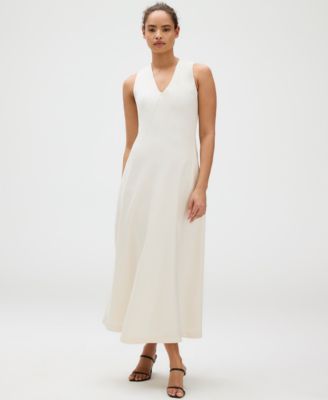 Calvin Klein - Women's V-Neck Sleveless Maxi Dress