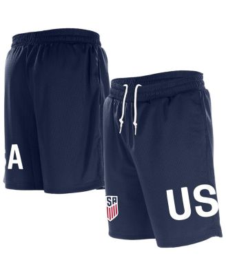 5th & Ocean - Men's Navy USMNT Mesh Shorts