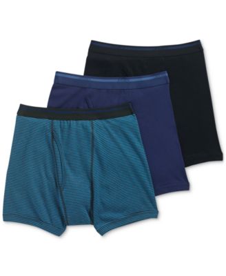 Jockey - Men's 3-Pk. Cotton Boxer Briefs