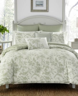 Laura Ashley - Natalie Sage Duvet Set, King