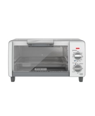 Black & Decker - Black and Decker Crisp N' Bake Air Fry 4 Slice Toaster Oven