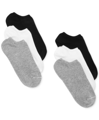Burlington - Women's 6-Pk. Cotton No Show Socks