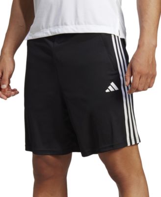 adidas - Men's Train Essentials Classic-Fit AEROREADY 3-Stripes 10" Training Shorts