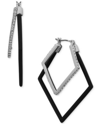 KARL LAGERFELD PARIS - Geometric Nested Hoop Earrings