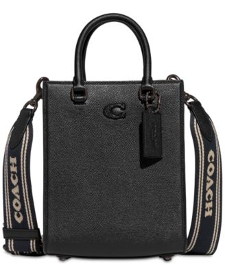 COACH - Tote 16 Crossgrain Leather Crossbody Bag