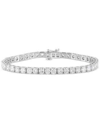 Badgley Mischka - Lab Grown Diamond Tennis Bracelet (10 ct. t.w.) in 14k White Gold