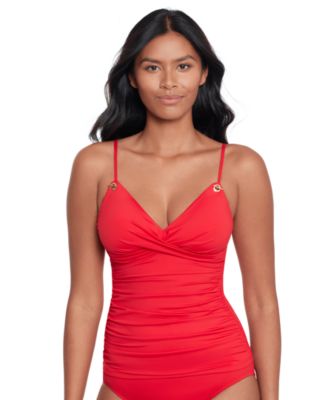 Lauren Ralph Lauren - Women's Toggle-Trim Tankini Top