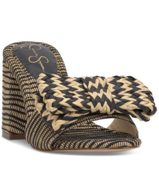 Jessica Simpson - Romilda Bow-Detail Espadrille High Heel Sandals