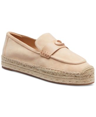 COACH - Women's Camilla Logo Espadrille Flat Loafers