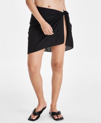 J Valdi - Women's Tie-Waist Short Cover-Up Pareo