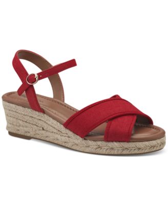 Style & Co - Leahh Strappy Espadrille Wedge Sandals