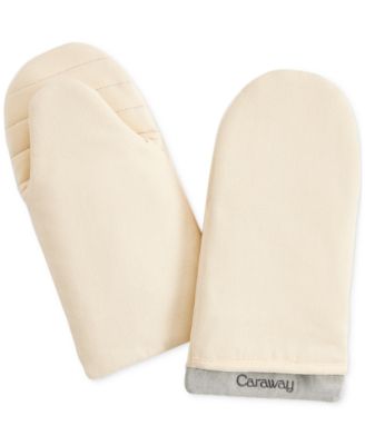Caraway - 2-Pc. Cotton Double-Layered Oven Mitt Set