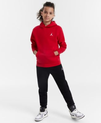 Jordan - Big Boys Brooklyn Essentials Fleece Pullover Hoodie