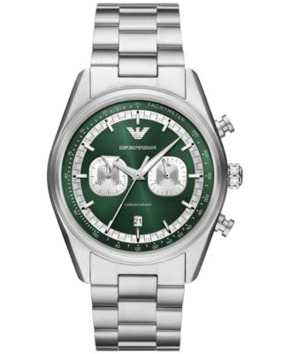 Emporio Armani - Men's Chronograph Stainless Steel Bracelet Watch 42mm