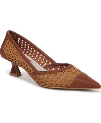 Franco Sarto - Darcy Pointed Toe Kitten Heel Pumps