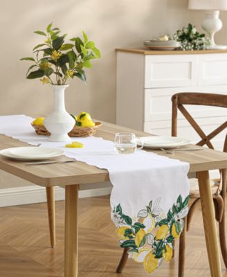 Elrene - Tuscany Cutwork Fabric Runner, 14" x 72"