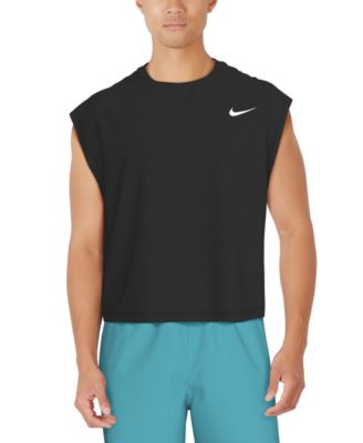 Nike - Men's Swim Cover Up Cropped Mesh Tank Top