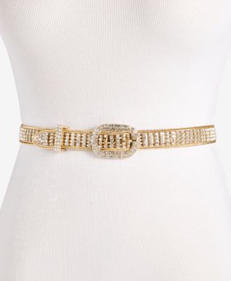 I.N.C. International Concepts - Crystal Mesh Belt
