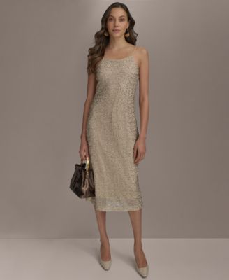Donna Karan New York - Women's Beaded Slip Dress