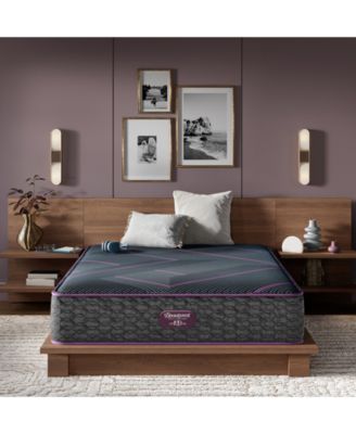 Beautyrest - World Class Level Three 13" Hybrid Firm Tight Top Mattress Set - Full