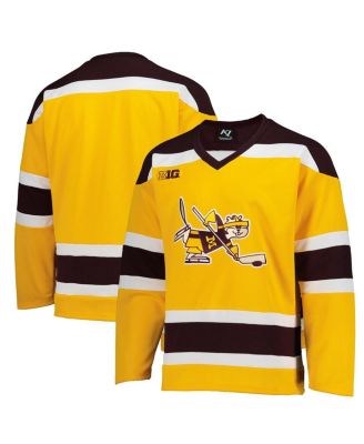 K1 Sportswear - Men's Gold Minnesota Golden Gophers Replica Hockey Jersey