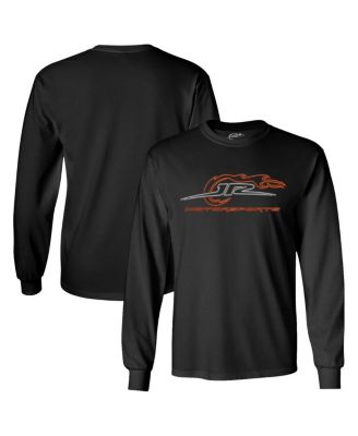 JR Motorsports Official Team Apparel - Neon Logo Long Sleeve T-Shirt - Black