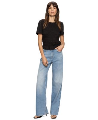 Sanctuary - Women's Cotton Better Together Smocked Top
