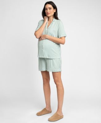 Seraphine - Women's Maternity Short Sleeve Pyjama