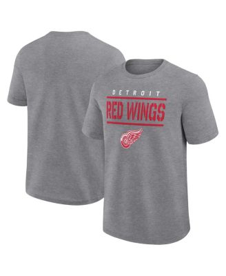 Logo Athletic - Men's Heather Gray Detroit Red Wings Top Notch T-Shirt