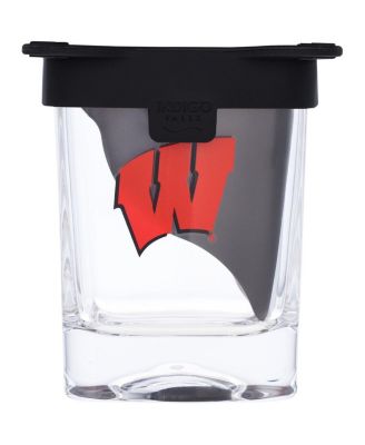 Indigo Falls - Wisconsin Badgers 10oz. Ice Wedge Glass