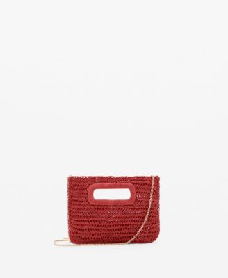 MANGO - Women's Natural Fiber Bag
