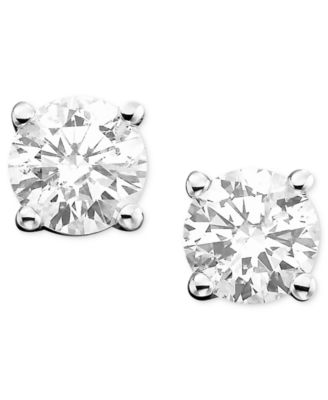 Macy's - Diamond Stud Earrings (1/4-2 ct. t.w.) in 14k Gold