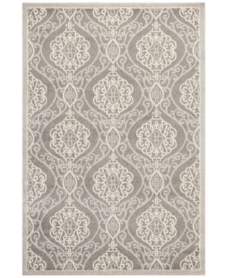 Kas - Lucia Mosaic 2759 Silver 3'3" x 4'11" Indoor/Outdoor Area Rug