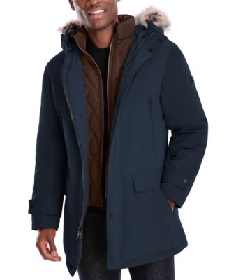 Michael Kors - Men's Hooded Bib Snorkel Coat