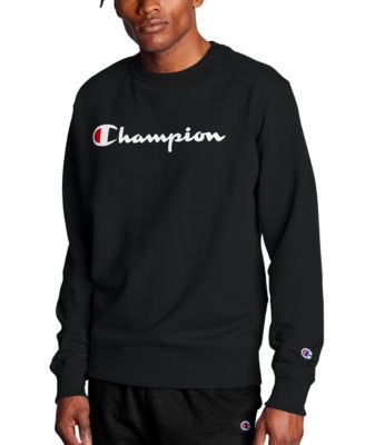 Champion - Men's Powerblend Fleece Logo Sweatshirt