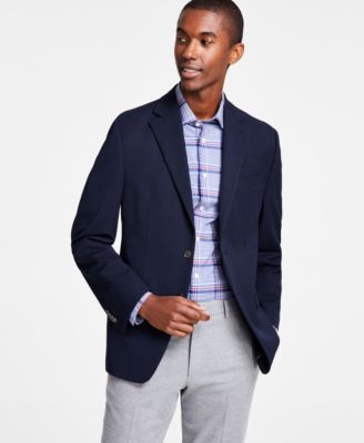 Michael Kors - Men's Modern-Fit Stretch Solid Blazer