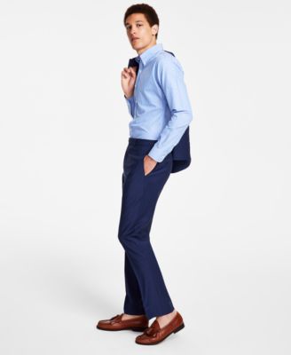 Brooks Brothers - Men's Regular Fit Non-Iron Thin Stripe Dress Shirt