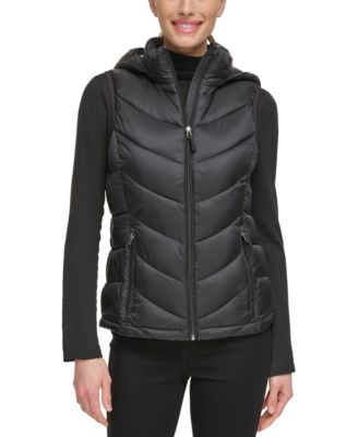Charter Club - Women's Packable Hooded Puffer Vest