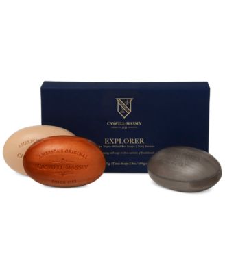 Caswell Massey - 3-Pc. Sandalwood Explorer Bath Soap Gift Set