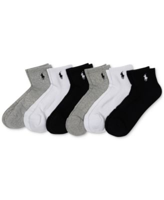 Polo Ralph Lauren - Women's 6-Pk. Cushion Quarter Socks