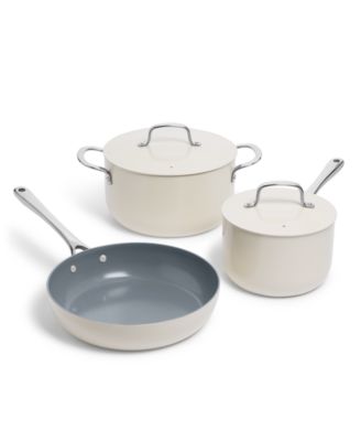 The Cellar - Nonstick Ceramic Saut&eacute; Pan with Steamer Basket