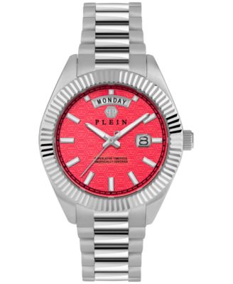 Philipp Plein - Men's Date Superlative Stainless Steel Bracelet Watch 42mm