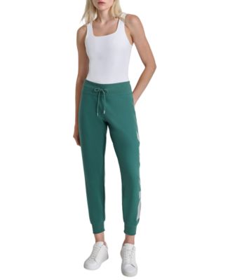 DKNY - Women's Exploded Logo Cuff Jogger Pants