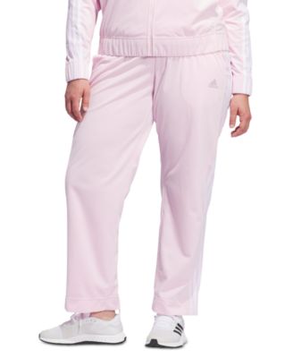 adidas - Plus Size Y2K Glam Velour Wide-Leg Track Pants