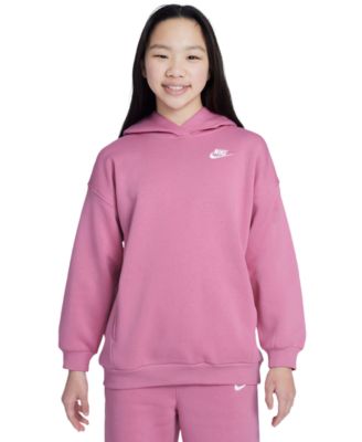 Nike - Big Girls Sportswear Club Fleece Oversized-Fit Hoodie